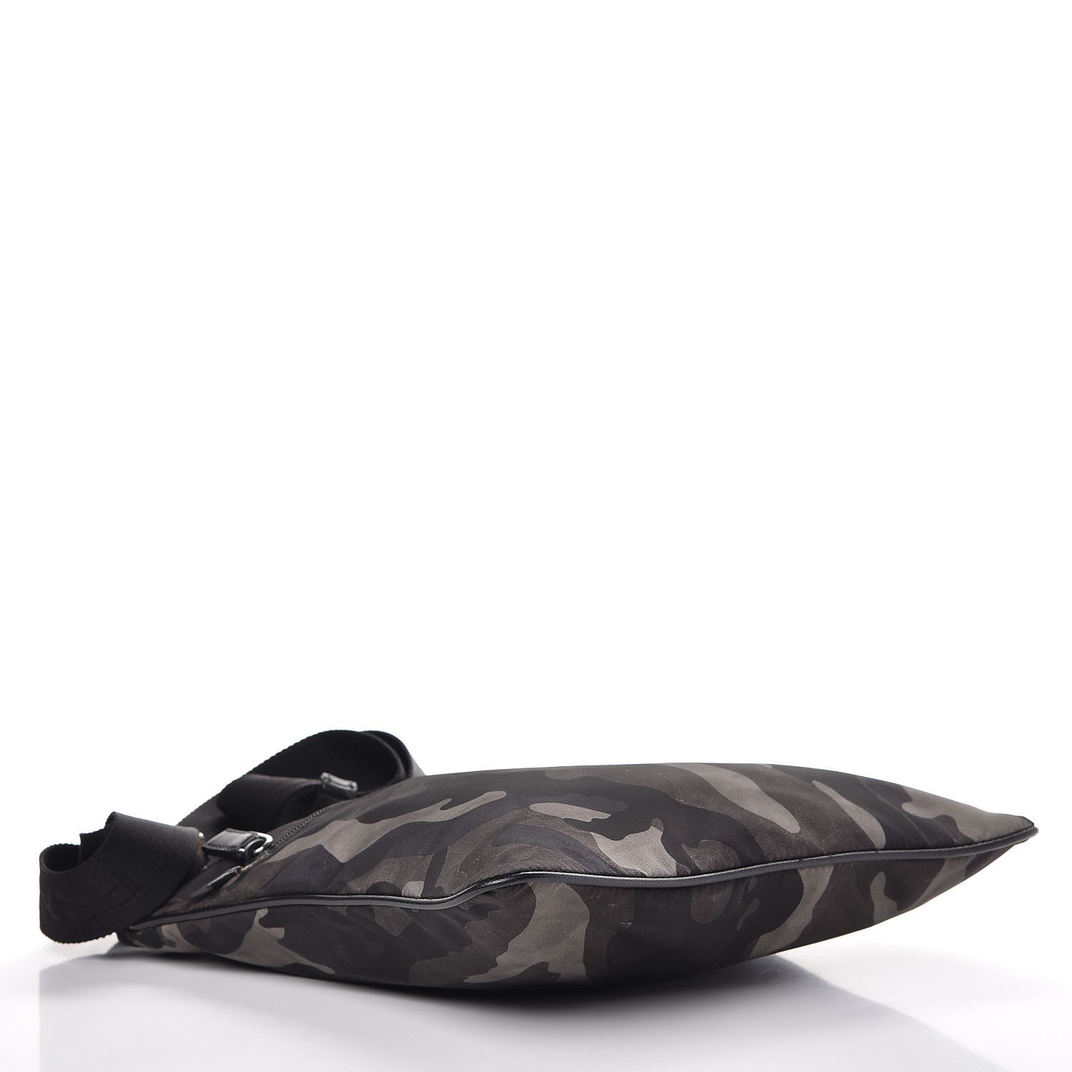 Prada Tessuto Nylon Camouflage Flat Messenger Fumo 4 of 10