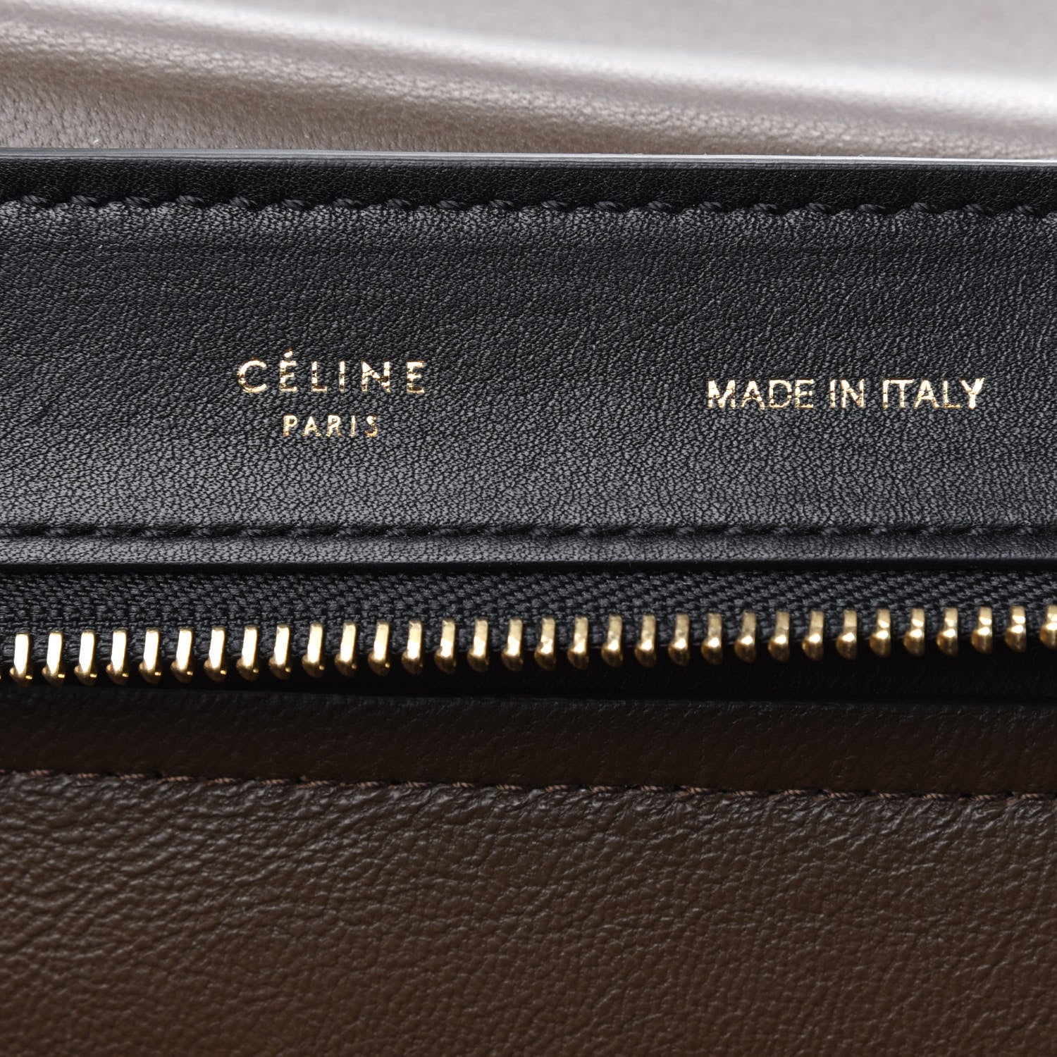 Celine Calfskin Suede Trapeze Tri-Color Cobalt 6 of 20