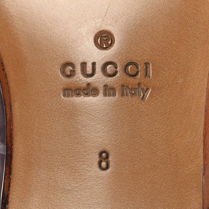 Gucci Alligator Interlocking G Mens Loafers 8 Bordeaux 8 of 11