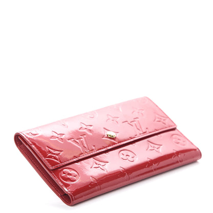 Louis Vuitton Vernis Porte Tresor International Wallet Pomme D'Amour 3 of 5