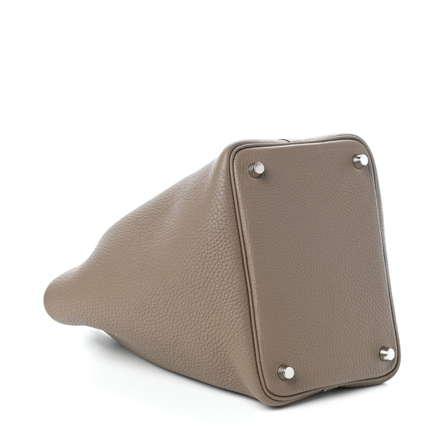 Taurillon Clemence Picotin Lock 18 PM Etoupe