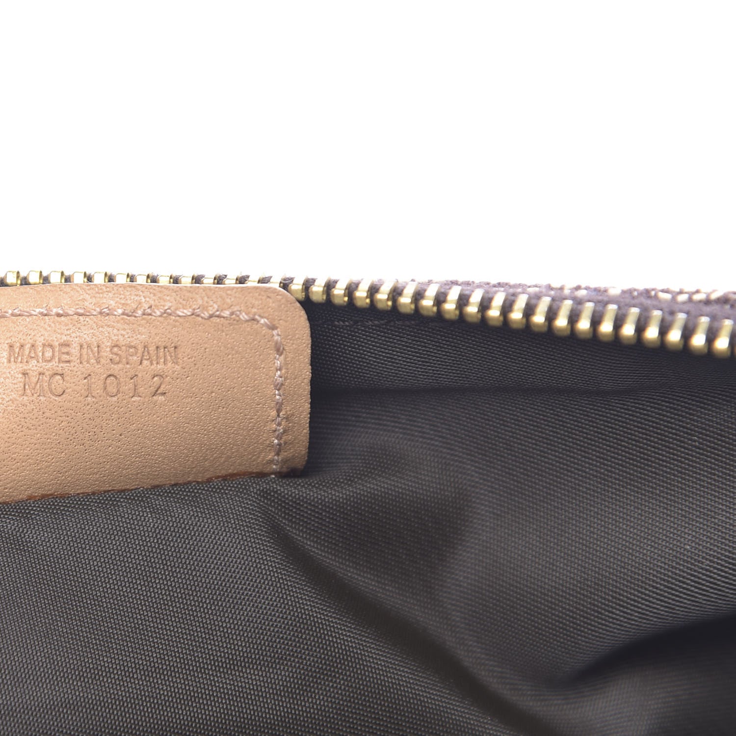 Christian Dior Monogram Mini Saddle Pochette Beige 7 of 10