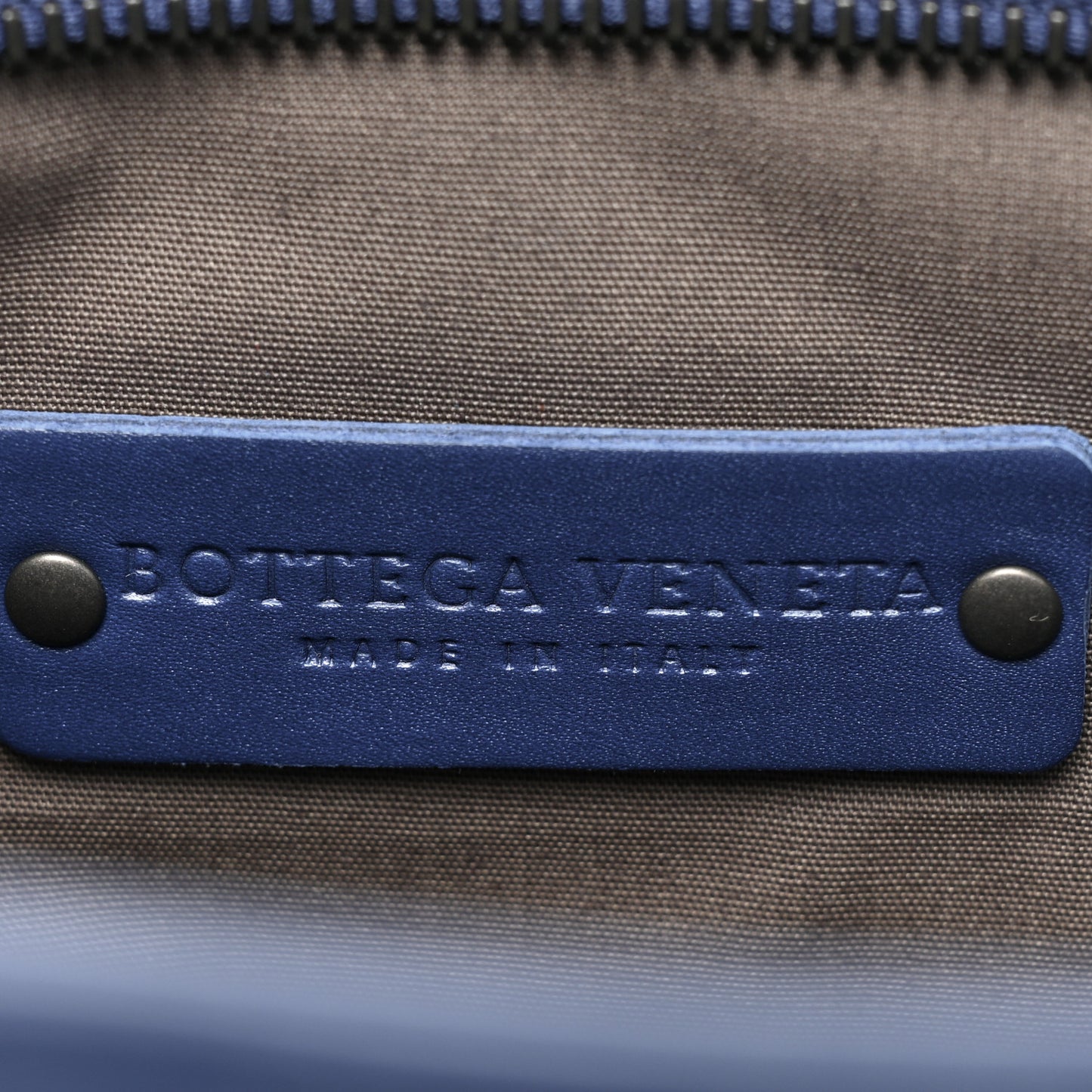 Nappa Intrecciato VN Crossbody Messenger Bag Navy