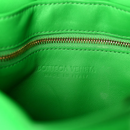 Bottega Veneta Lambskin Maxi Intreccio Padded Chain Cassette Crossbody Bag Racing Green 6 of 12