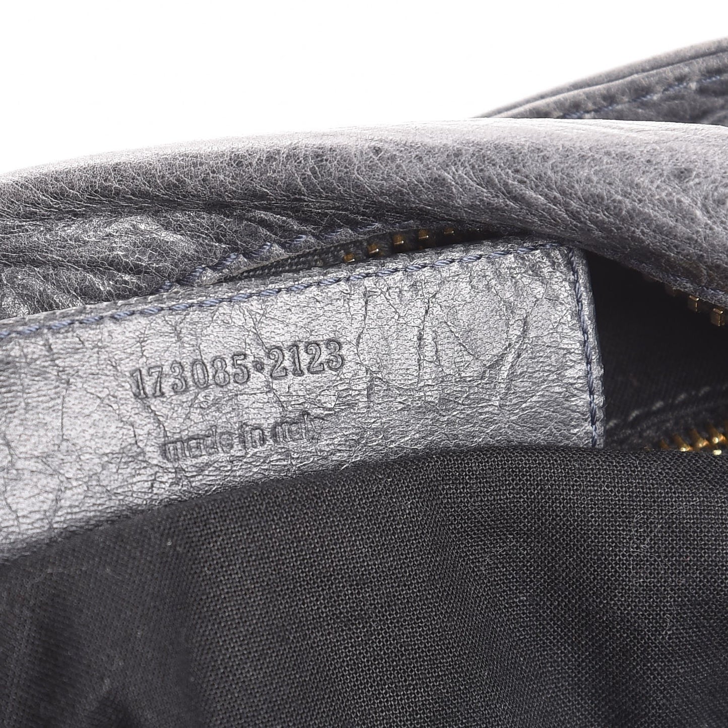 Chevre Giant 21 Gold Hardware Brief Anthracite
