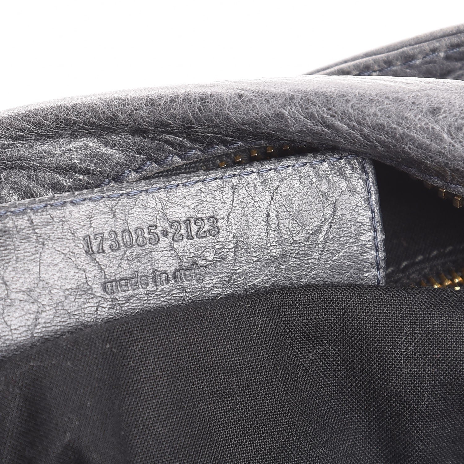 Balenciaga Chevre Giant 21 Gold Hardware Brief Anthracite 7 of 15