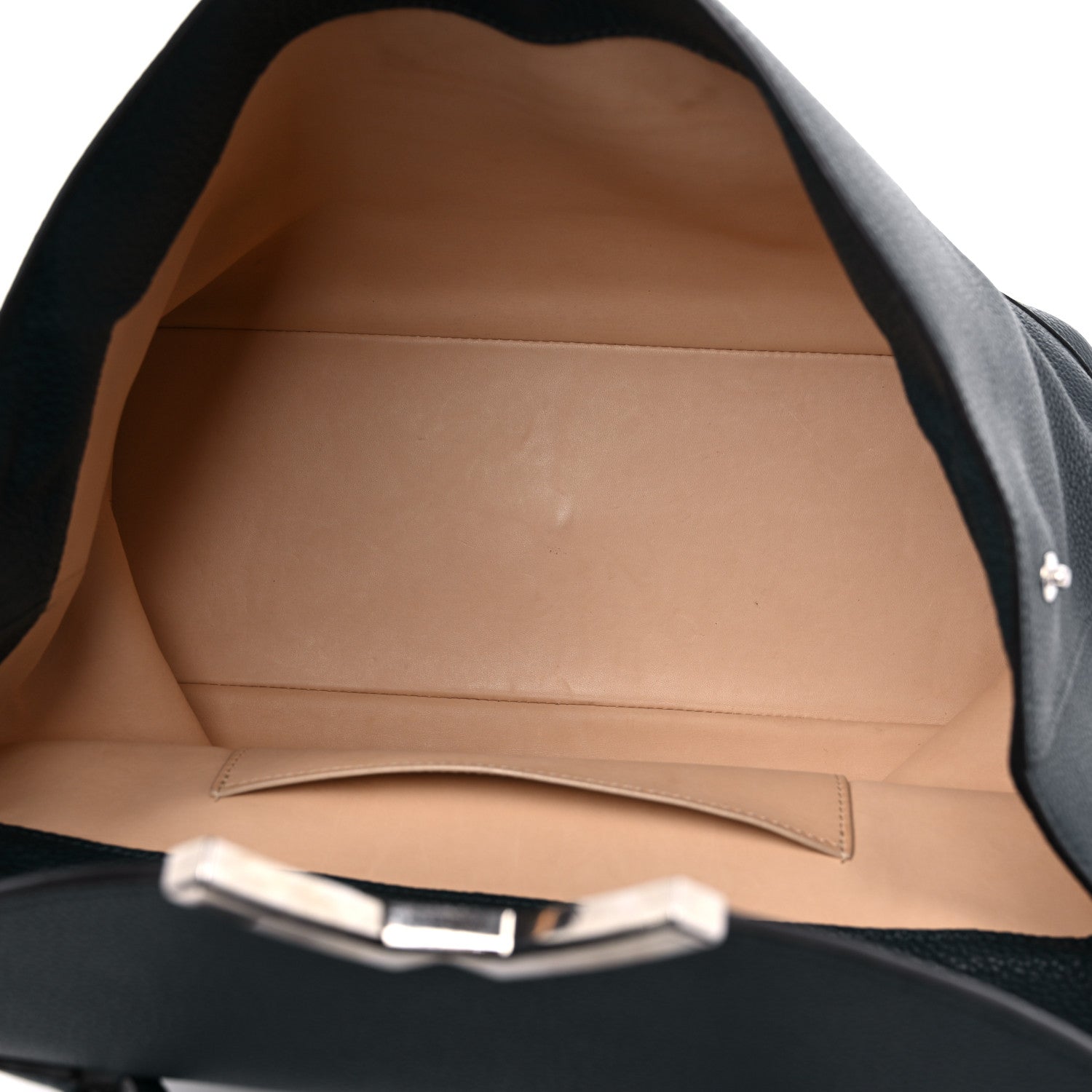 Moynat Taurillon Blush Calfskin Gabby MM Peacock 5 of 11