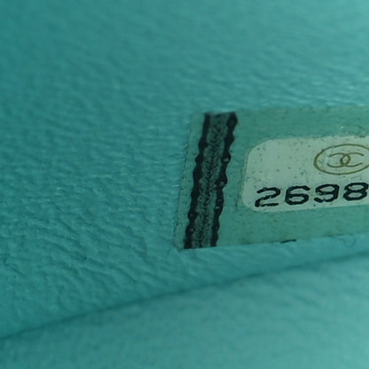 Chanel Lambskin Quilted Mini Square Flap Light Green 7 of 10