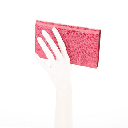 Hermes Lizard Vision II Agenda Cover Fuschia 2 of 7
