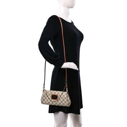 Louis Vuitton Damier Azur Eva Clutch 2 of 10