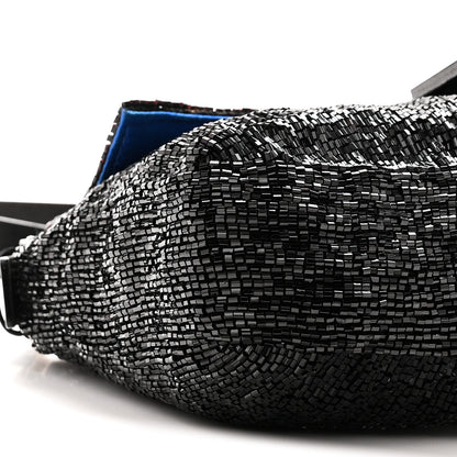 Fendi Beaded Baguette Black 8 of 9