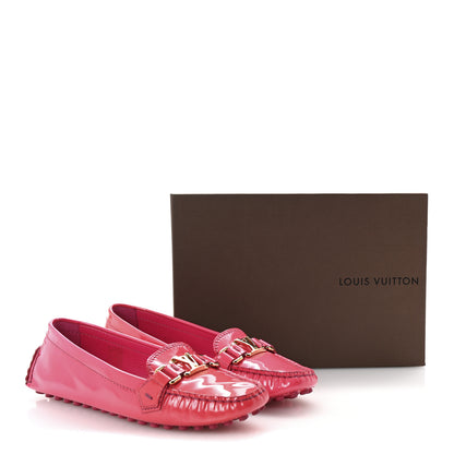 Louis Vuitton Patent Calfskin Oxford Loafers 39.5 Rose Indien 9 of 9