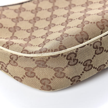 Gucci Monogram Small Charmy Hobo Ivory 9 of 15