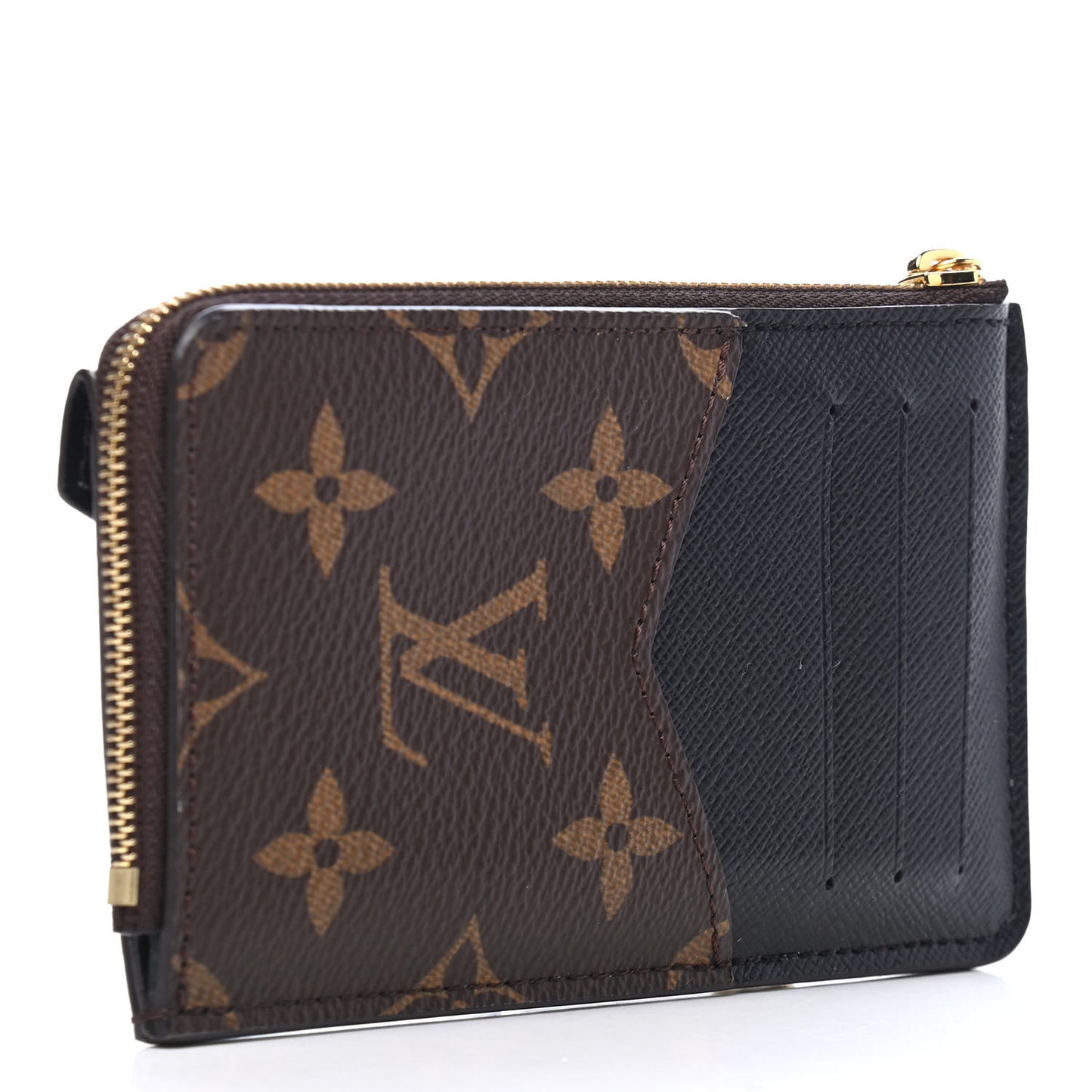 Monogram Recto Verso Card Holder Black