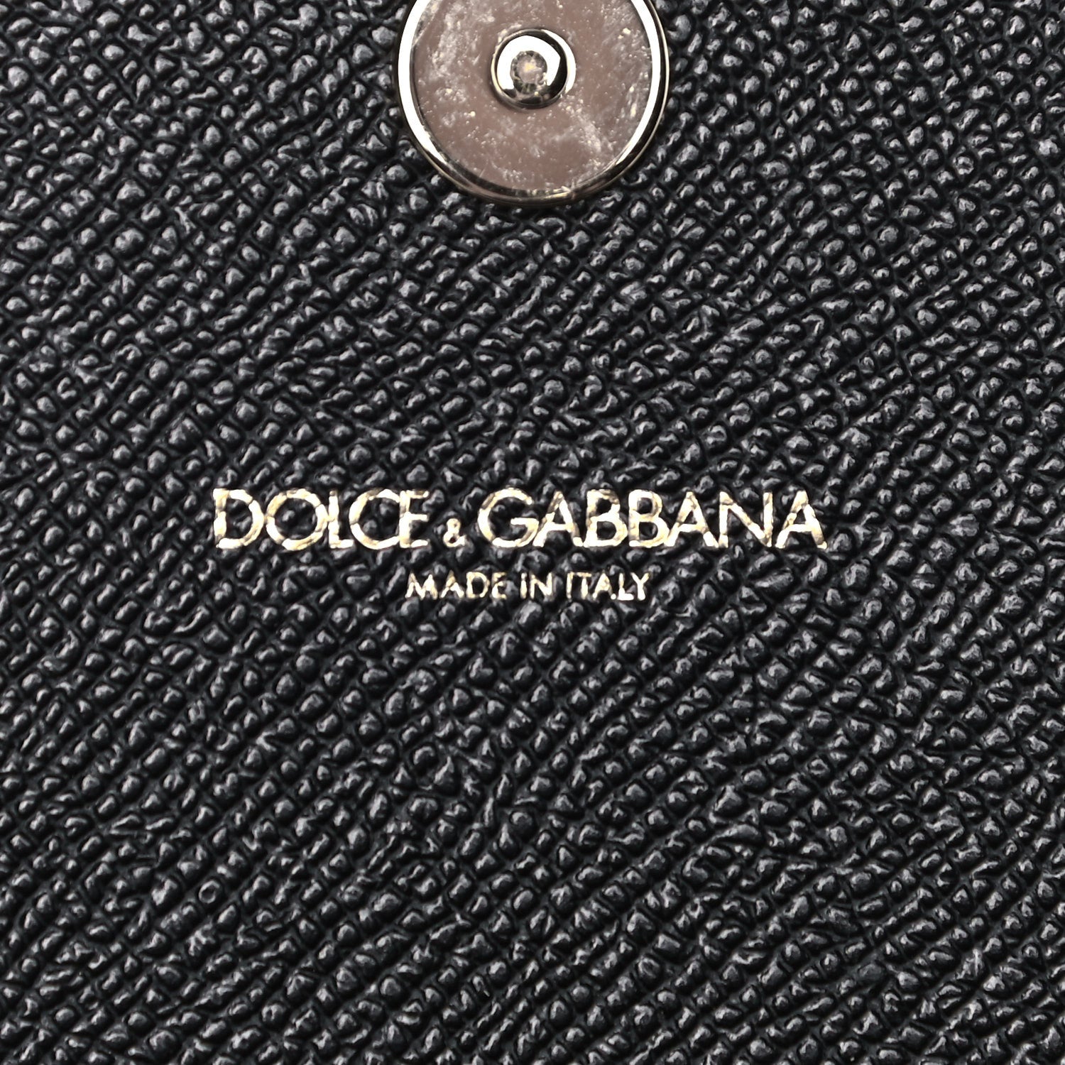 Dolce & Gabbana Dauphine Leopard Print Wallet On Chain Black 6 of 12