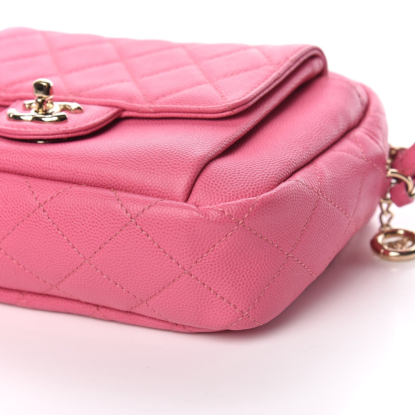 Caviar Quilted CC Day Camera Case Pink