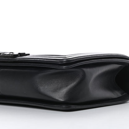 Chanel Calfskin Quilted New Medium Boy Flap So Black 10 of 13