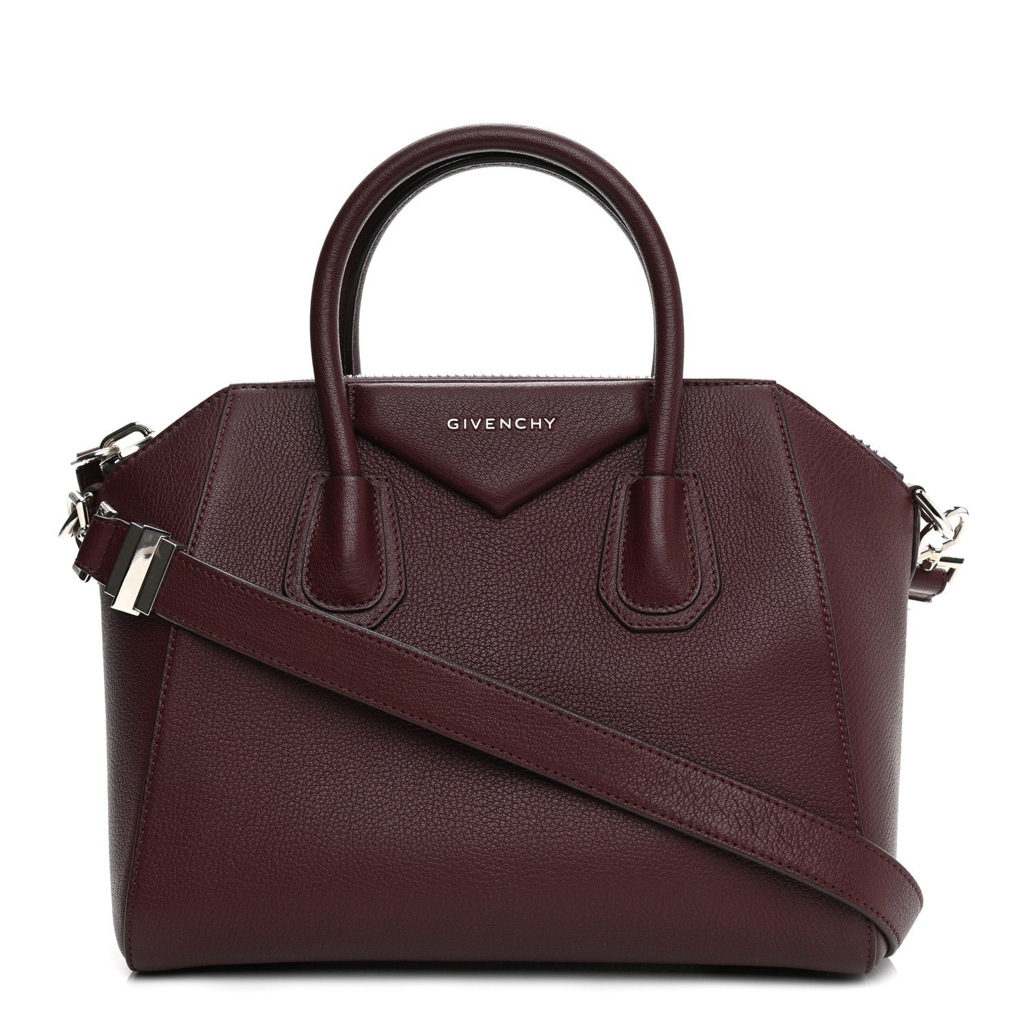 Givenchy Sugar Goatskin Small Antigona Oxblood 1 of 11