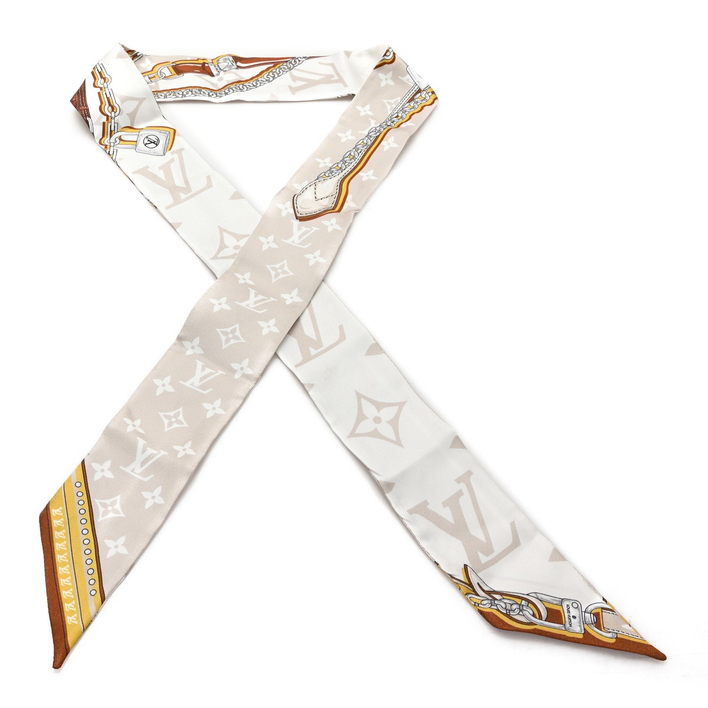 Silk Mix And Straps Bandeau Beige Clair