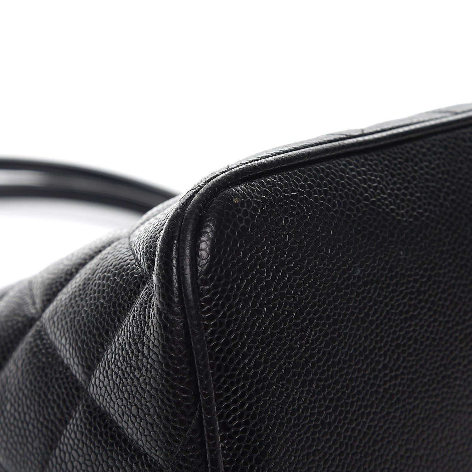 Chanel Caviar Quilted Medallion Tote Black 12 of 16