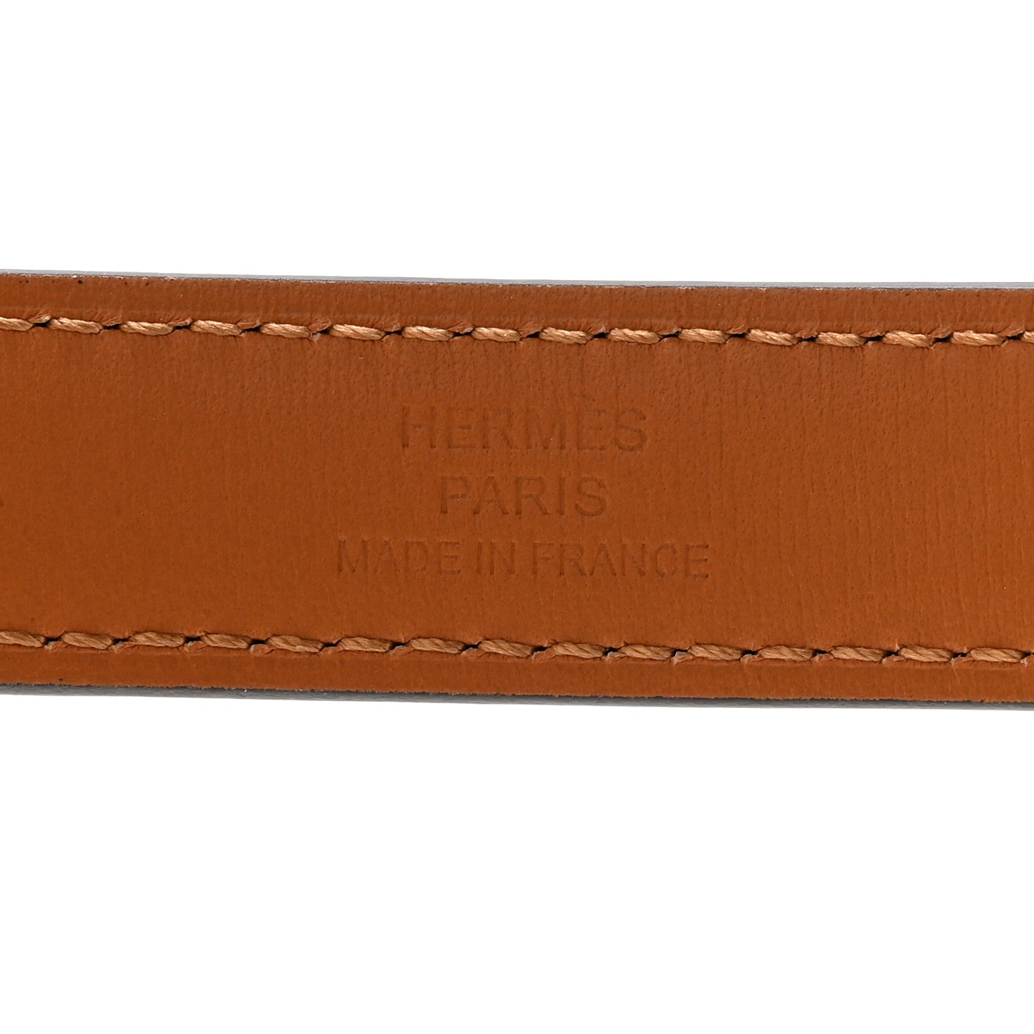 Hermes Epsom Perforated Kelly Garden Party 18 Belt Jaune Citron 3 of 5