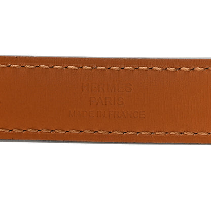 Hermes Epsom Perforated Kelly Garden Party 18 Belt Jaune Citron 3 of 5