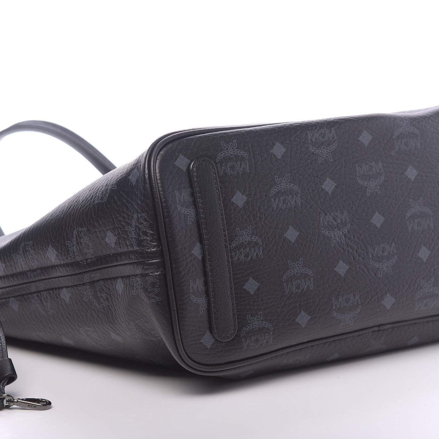 Visetos Medium Liz Reversible Shopper Tote Black