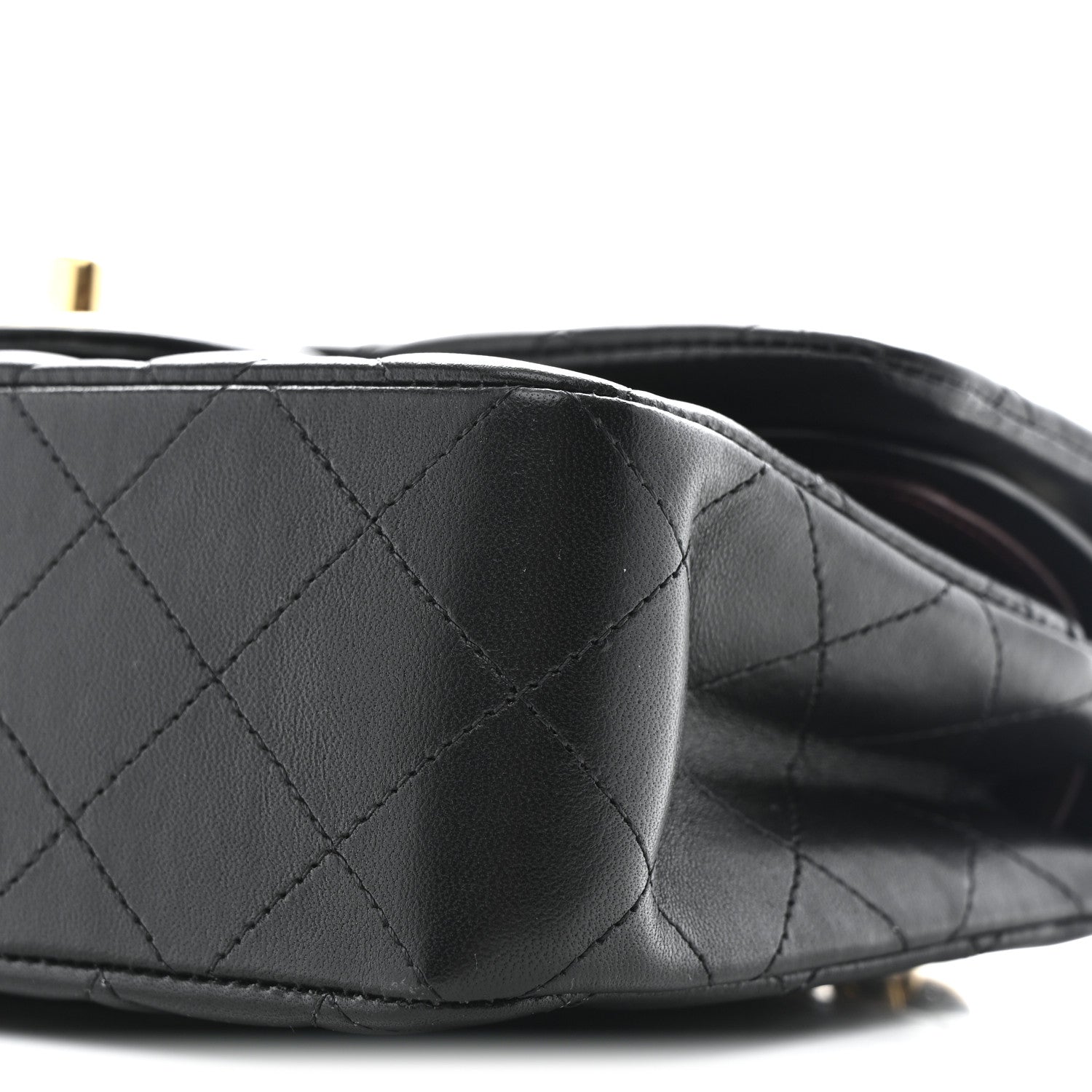 Chanel Lambskin Quilted Small Double Flap Black 1835910 – FASHIONPHILE