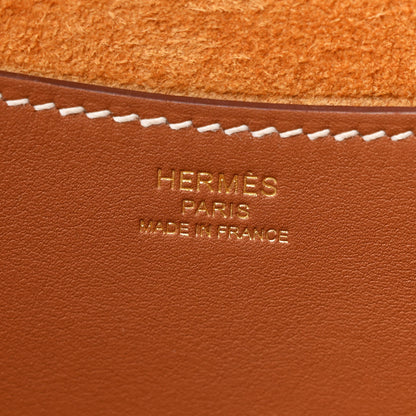 Hermes Taurillon Clemence Swift In-The-Loop 23 Bag Gold 6 of 10