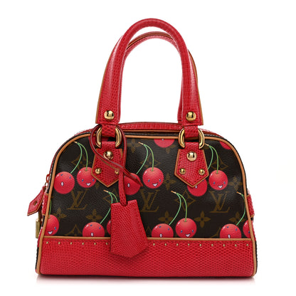 Louis Vuitton Lizard Monogram Cerises Neo Deauville 1 of 10
