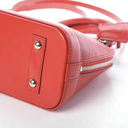 Louis Vuitton Epi Alma BB Coquelicot 9 of 10