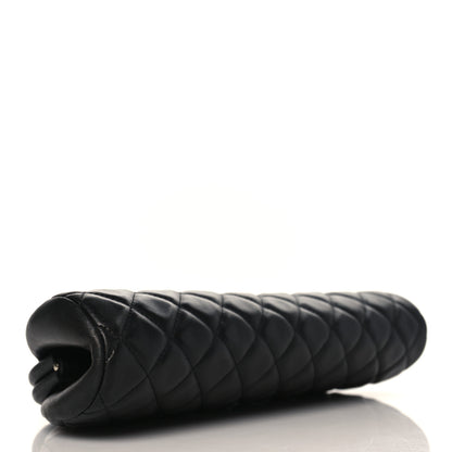 Chanel Lambskin Quilted Timeless Clutch Black 4 of 7