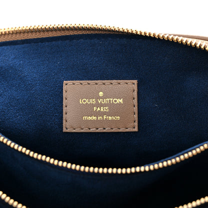 Louis Vuitton Lambskin Embossed Monogram Coussin PM Taupe 7 of 10