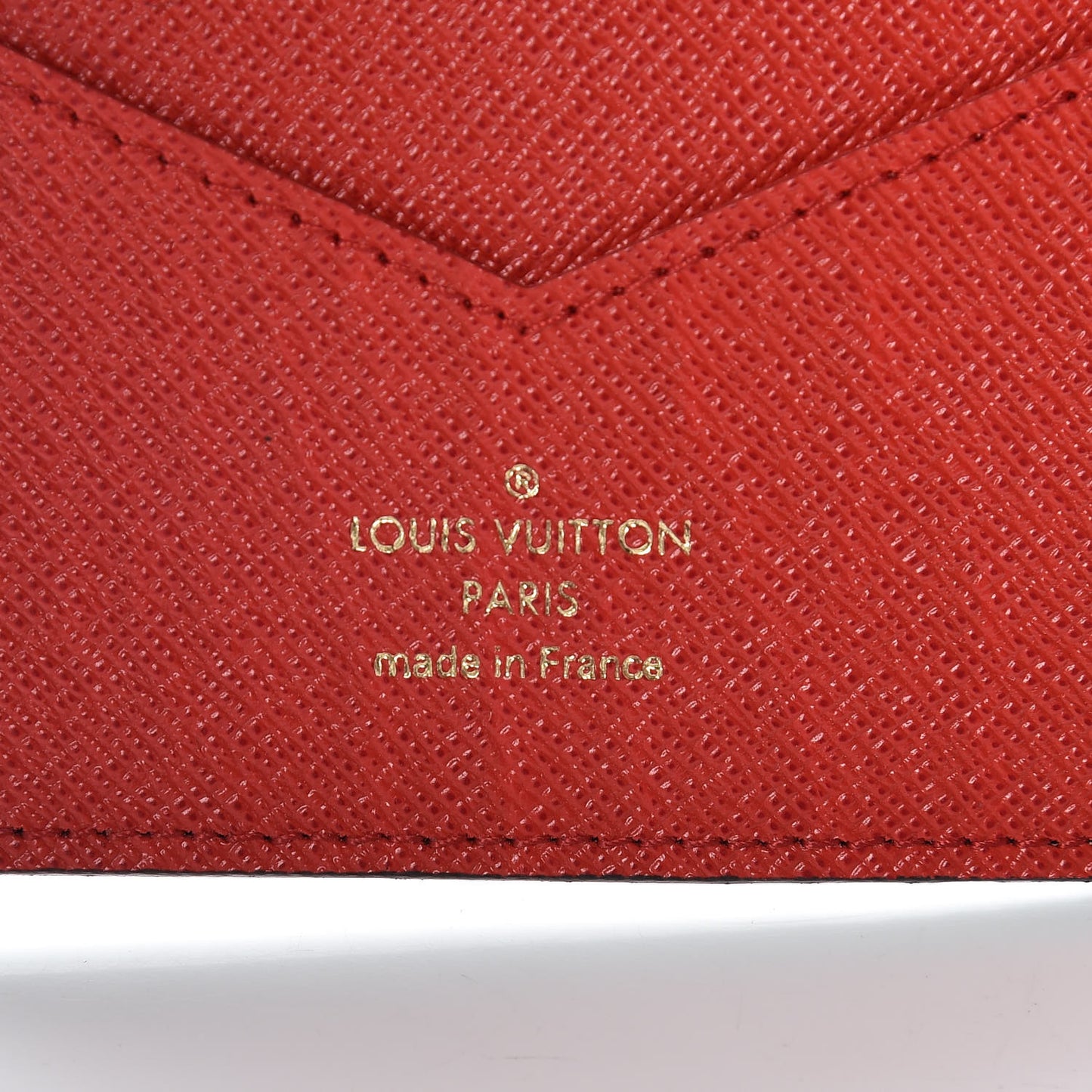 Monogram 2019 Christmas Animation Passport Cover Rouge