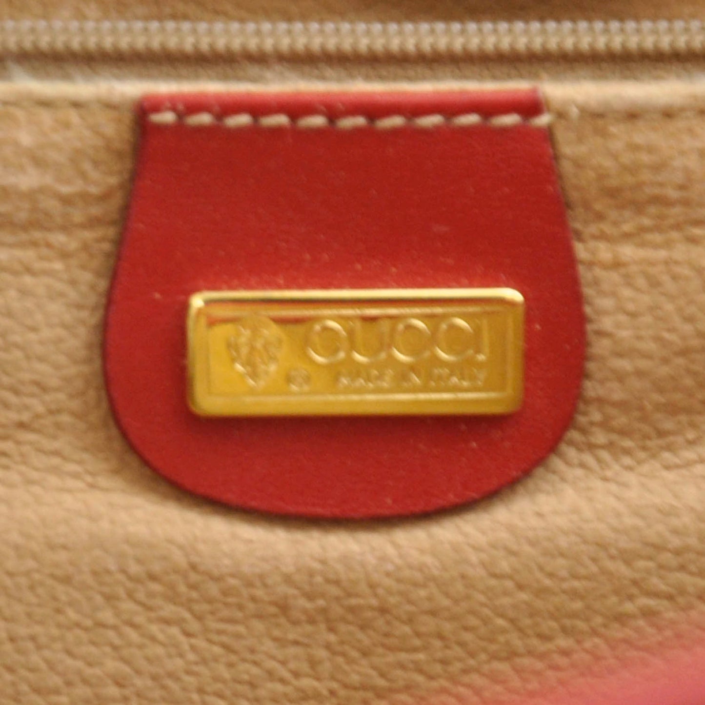 Monogram Bag Red