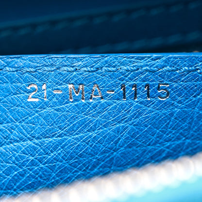 Christian Dior Ostrich Medium Lady Dior Blue 7 of 15