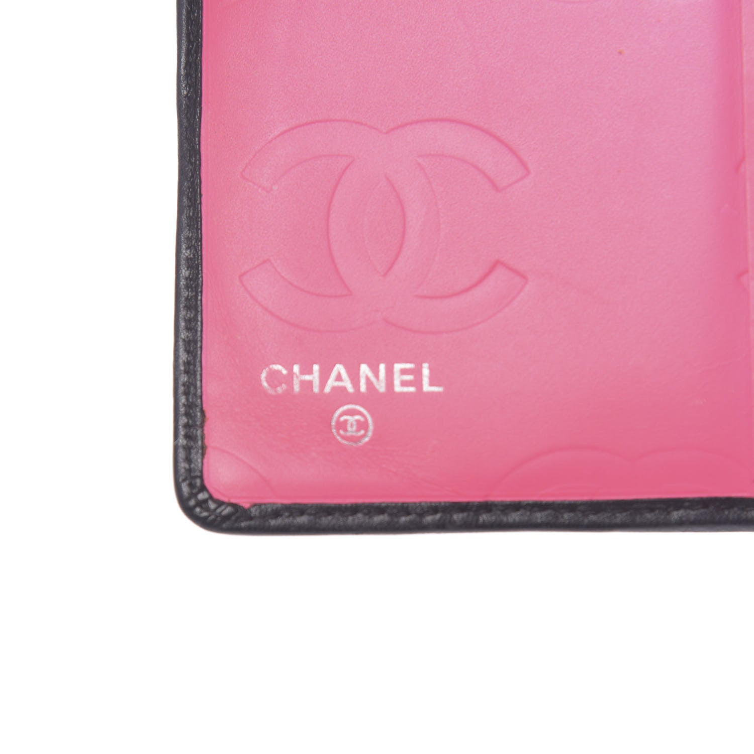 Chanel Calfskin Quilted Cambon Zipped Pocket Wallet Black 6 of 11