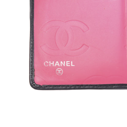 Chanel Calfskin Quilted Cambon Zipped Pocket Wallet Black 6 of 11