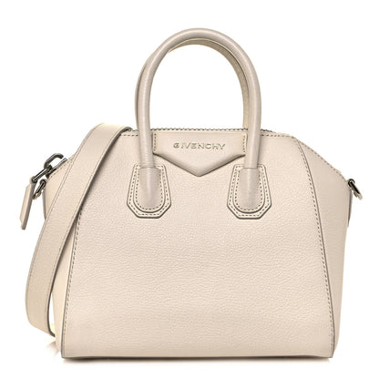 Givenchy Sugar Goatskin Mini Antigona White 1 of 12