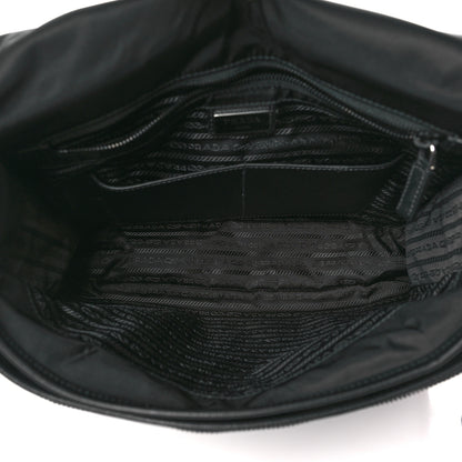 Prada Re-Nylon Saffiano Messenger Bag Black 5 of 9