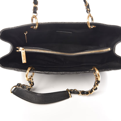 Chanel Caviar Quilted Grand Shopping Tote GST Black 5 of 7