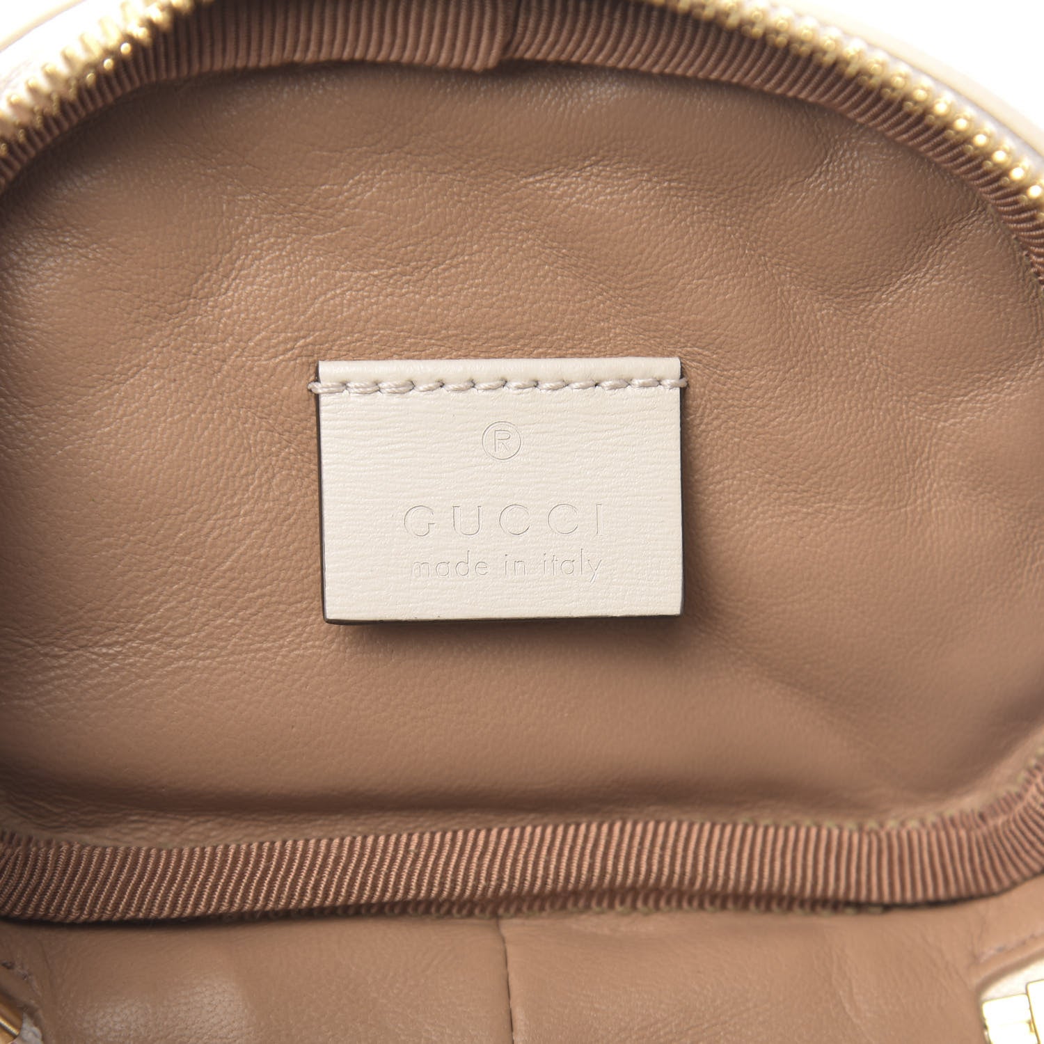 Gucci Calfskin Trapuntata Zumi Belt Bag Off White 6 of 14