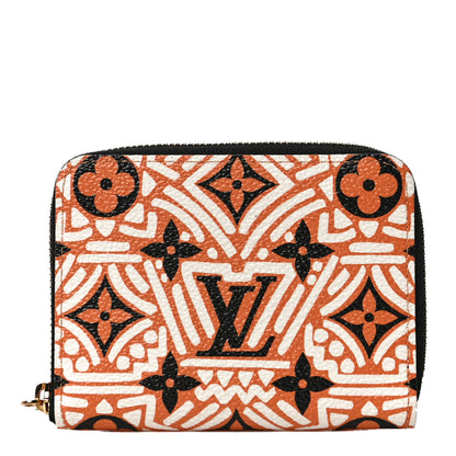 Louis Vuitton Monogram Giant Crafty Zippy Coin Purse Creme Caramel 1 of 10
