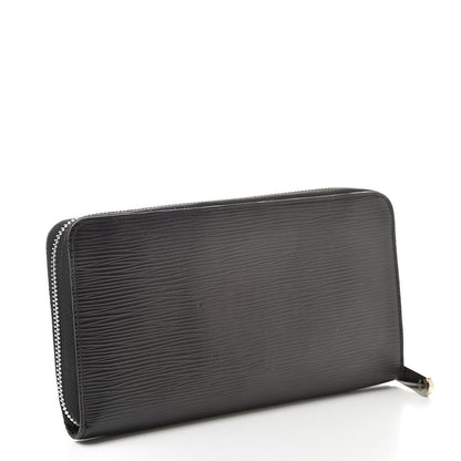 Louis Vuitton Epi Zippy Organizer Wallet Black 3 of 15