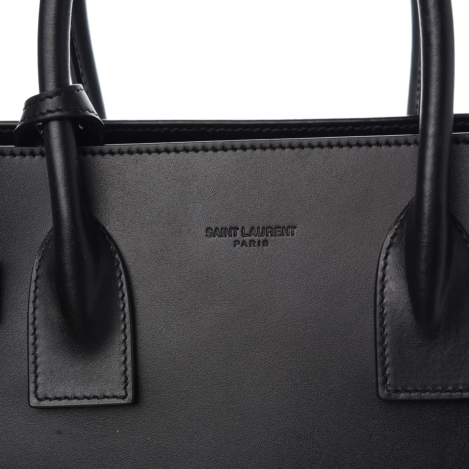 Saint Laurent Calfskin Baby Sac De Jour Black 7 of 12