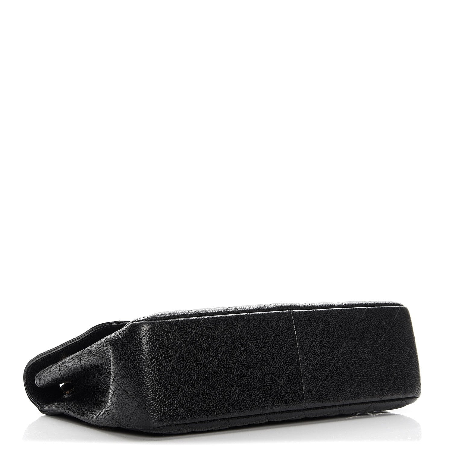 Chanel Caviar Quilted Jumbo Single Flap Black 4 of 14