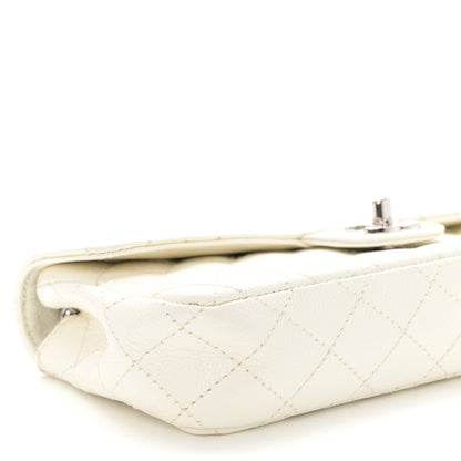Chanel Caviar Quilted East West Flap White 9 of 13