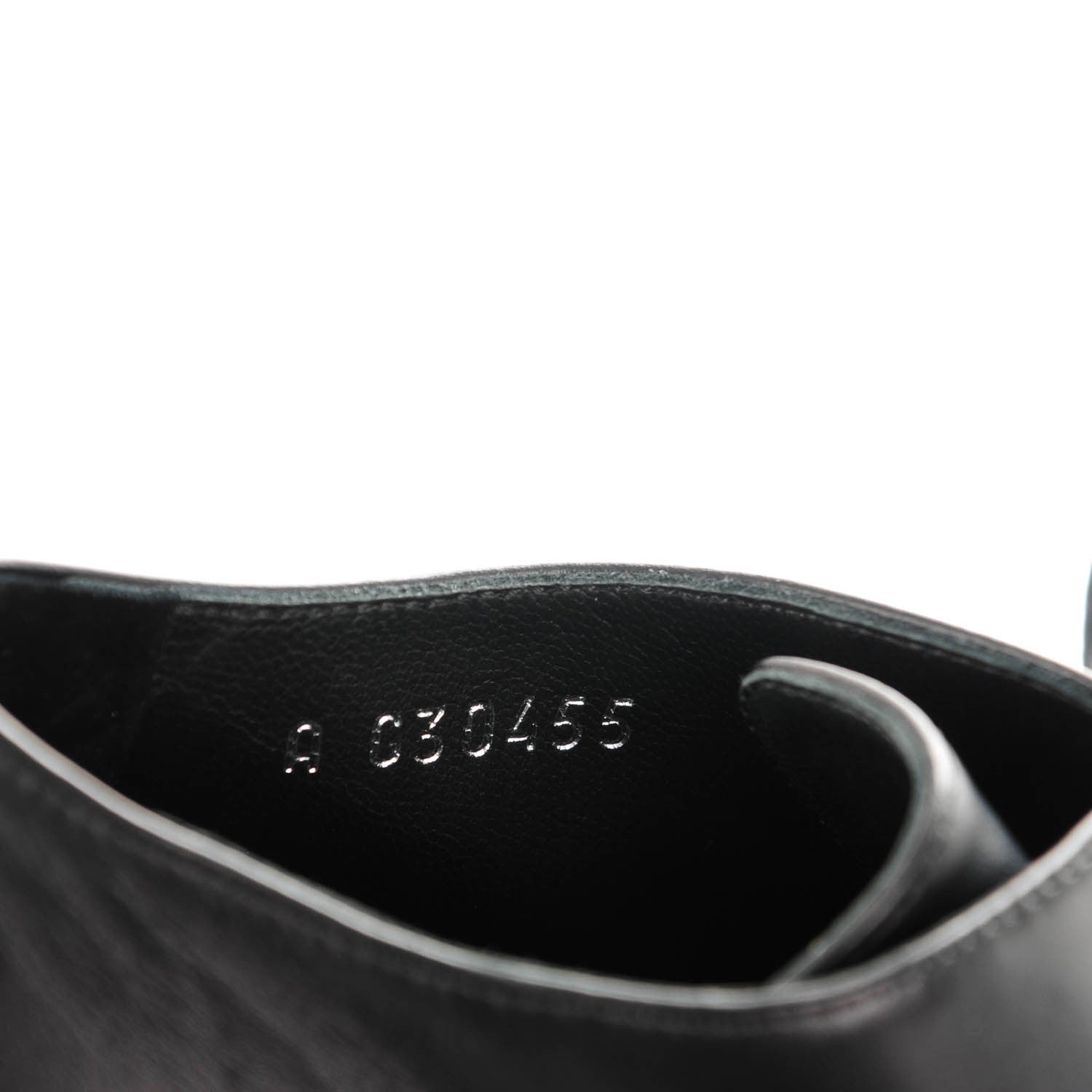 Chanel Lambskin Pearl Lace Up Booties 38 Black 5 of 9