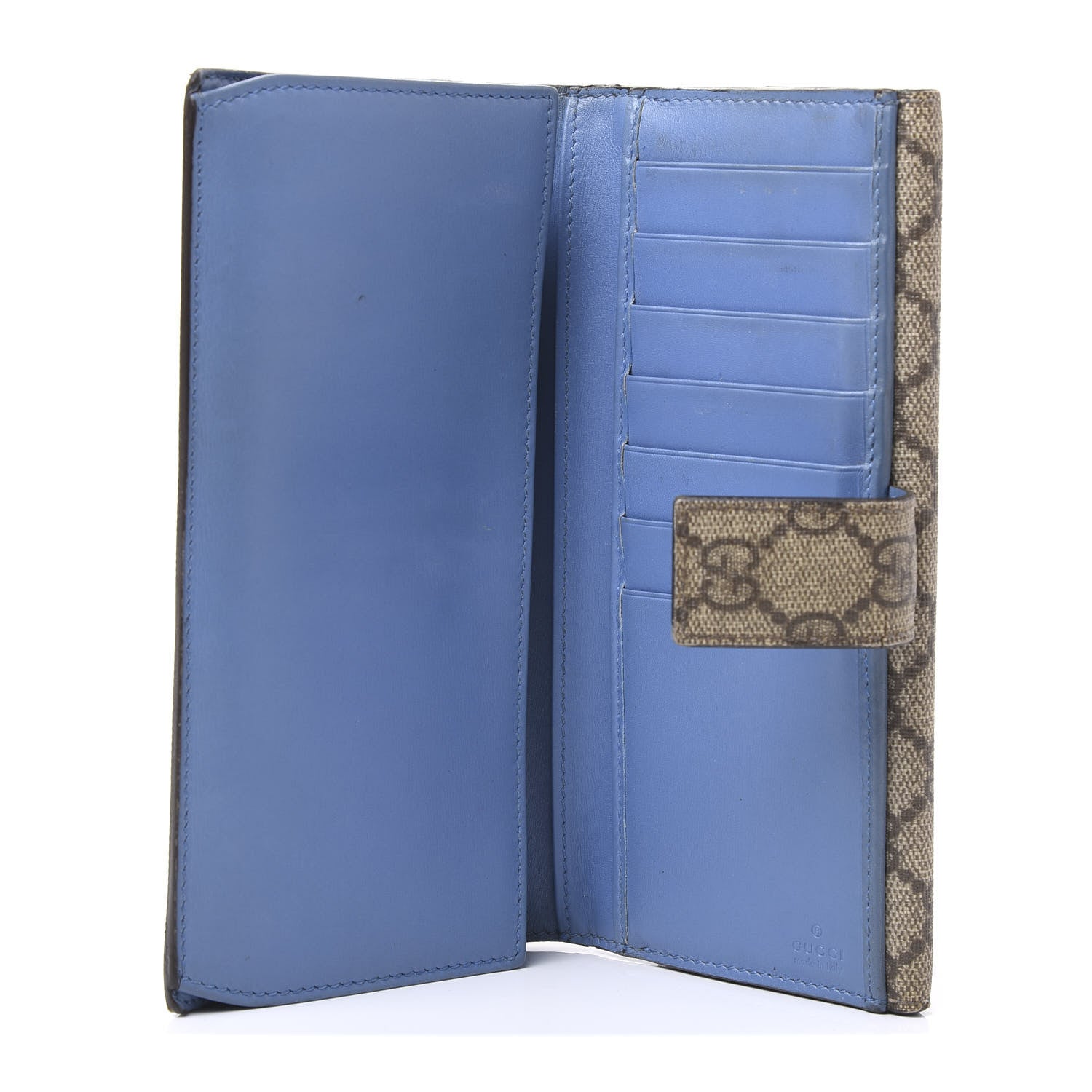 Gucci GG Supreme Monogram Interlocking Continental Flap Wallet 4 of 10