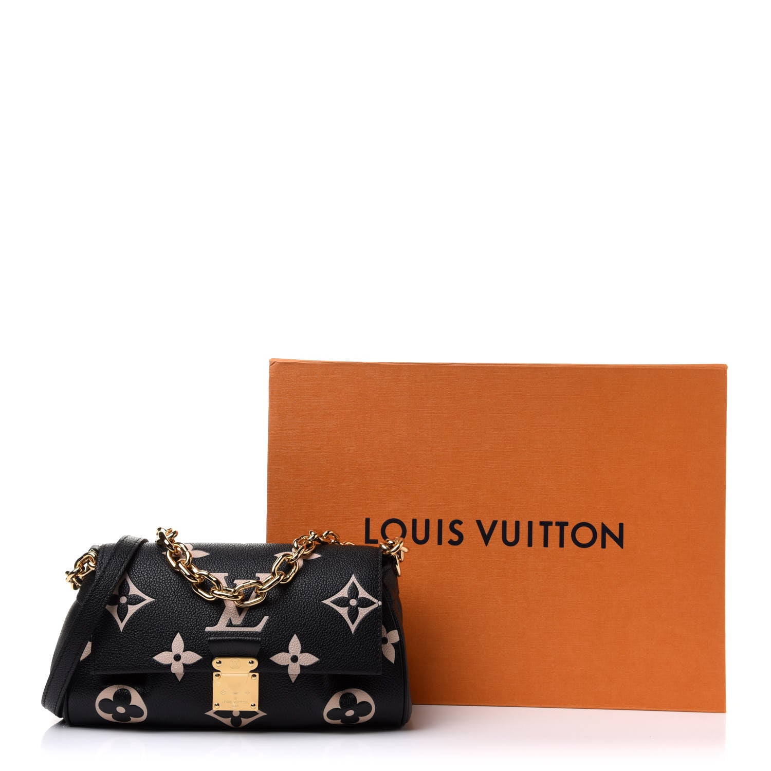 Louis Vuitton Empreinte Monogram Giant Favorite Black Beige 11 of 11